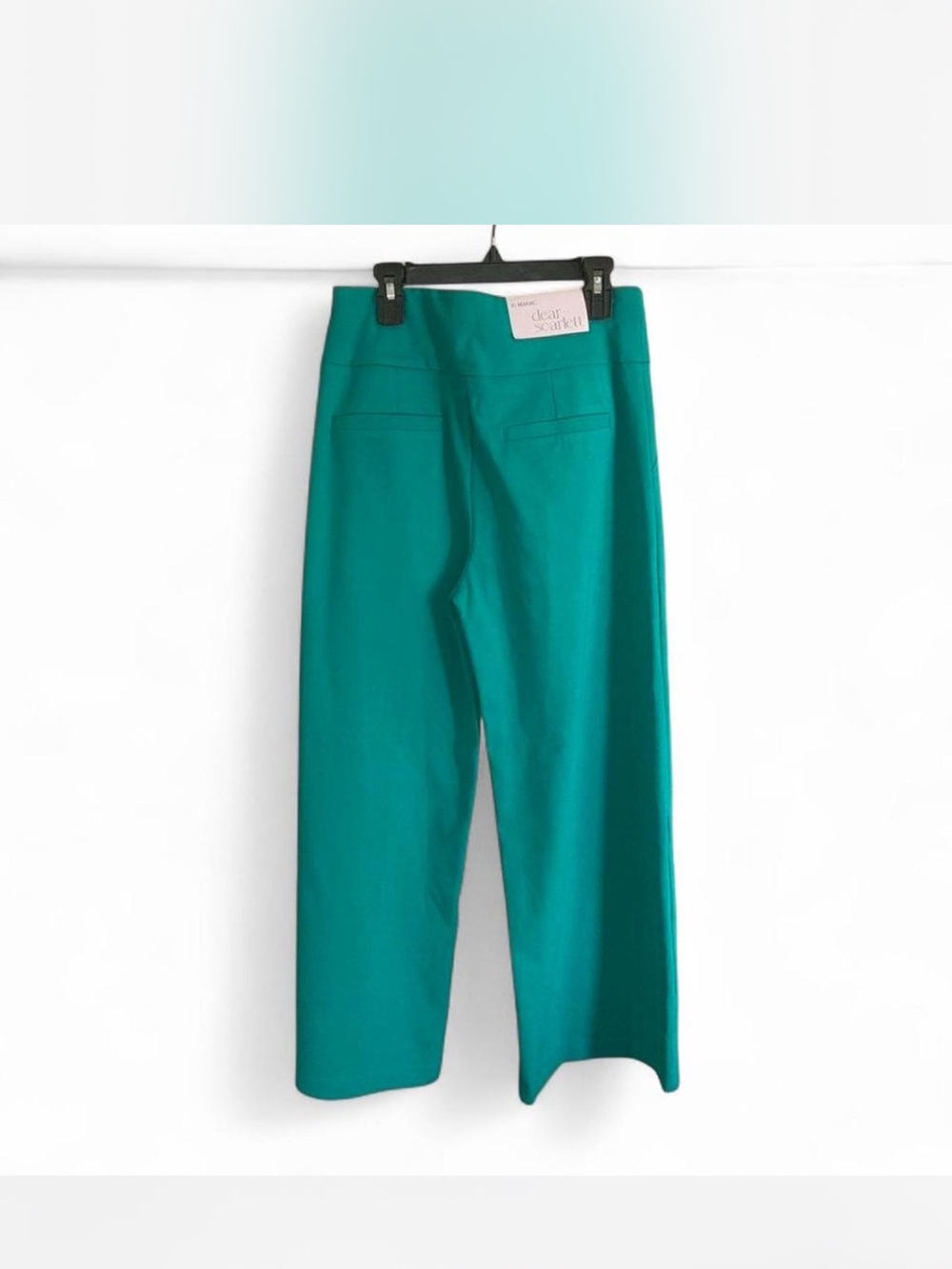 New with Tag Kelly green Wide-Leg women’s  Pants size M - Picture 3 of 8